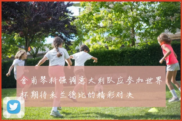 舍甫琴科强调意大利队应参加世界杯期待米兰德比的精彩对决